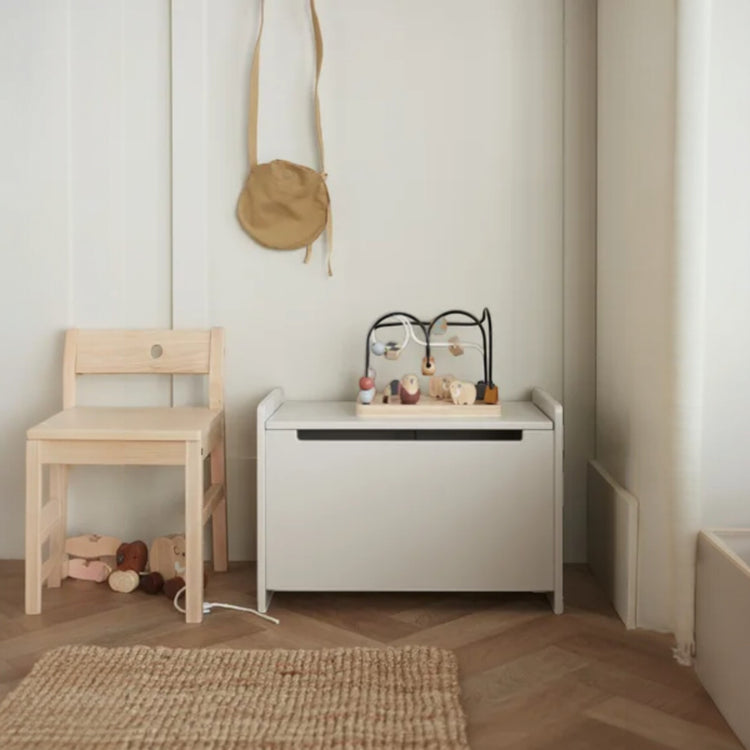 KIDS CONCEPT. Κουτί αποθήκευσης-κομοδίνο Star (γκρι) - νεο