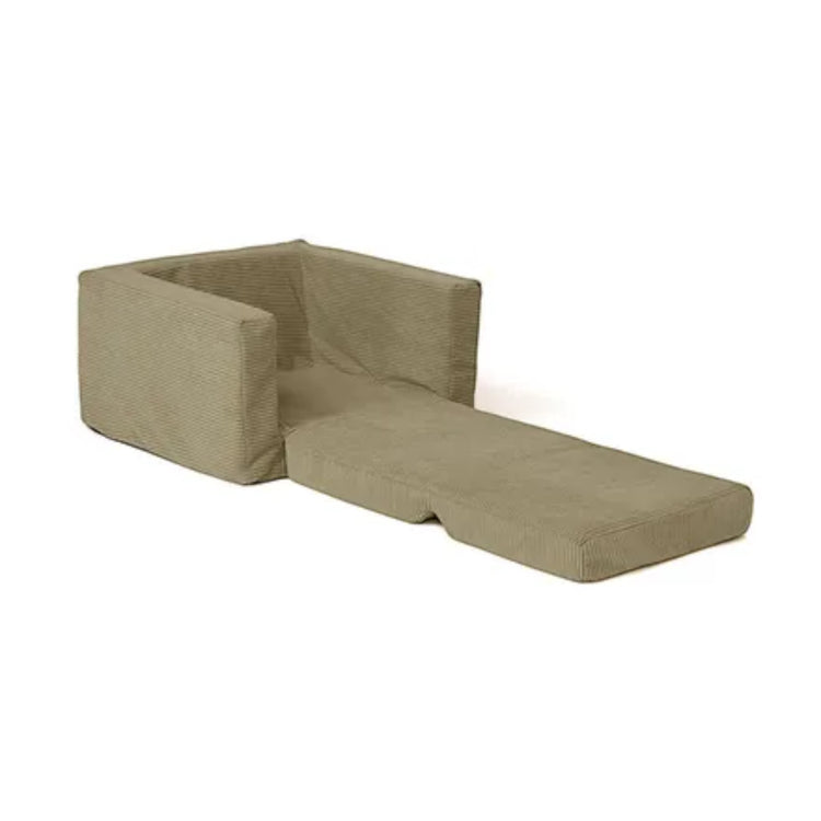 KIDS CONCEPT. Armchair foldable green KID'S BASE