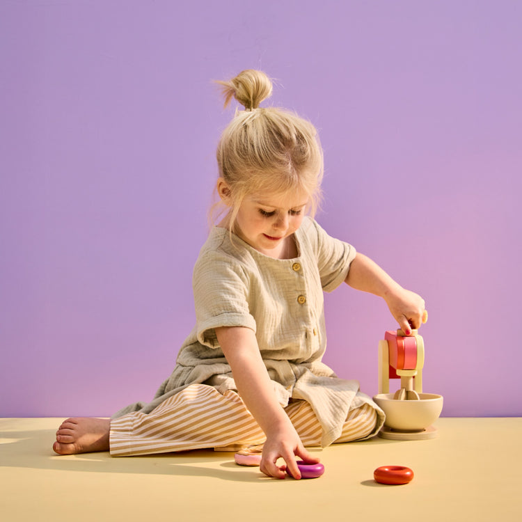 KIDS CONCEPT. Stand mixer yellow KID'S HUB