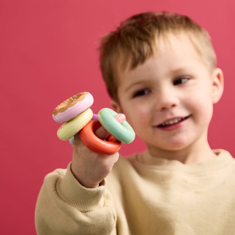KIDS CONCEPT. Ξύλινο σετ ντόνατς KID'S HUB