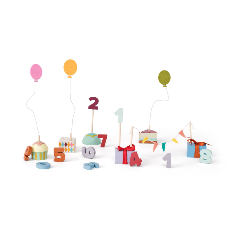 KIDS CONCEPT. Ξύλινο σετ διακόσμησης γενεθλίων KID'S HUB