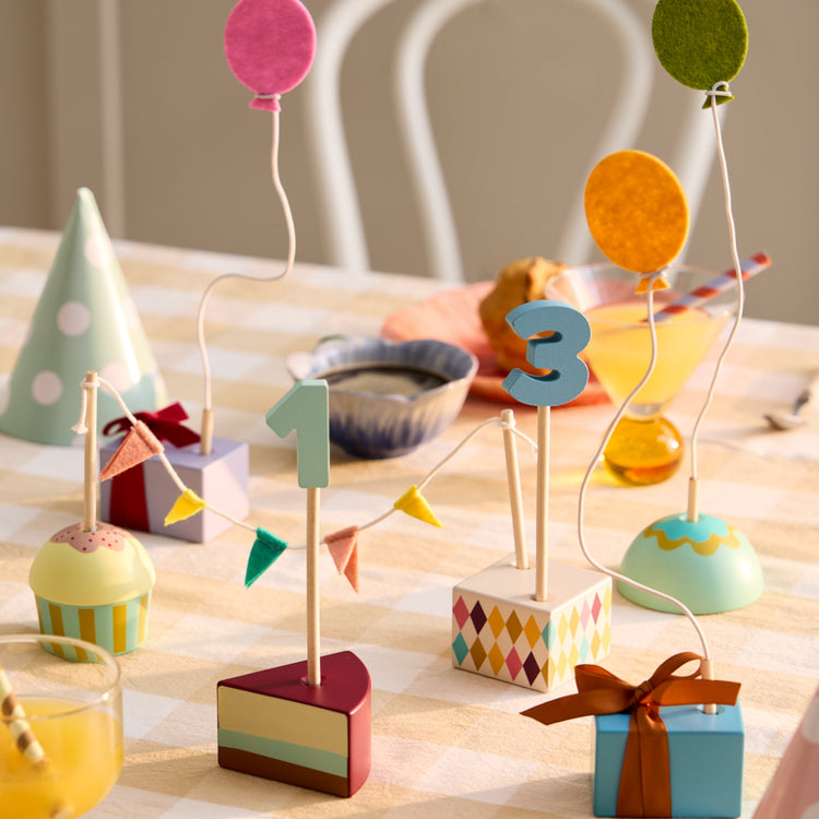 KIDS CONCEPT. Ξύλινο σετ διακόσμησης γενεθλίων KID'S HUB