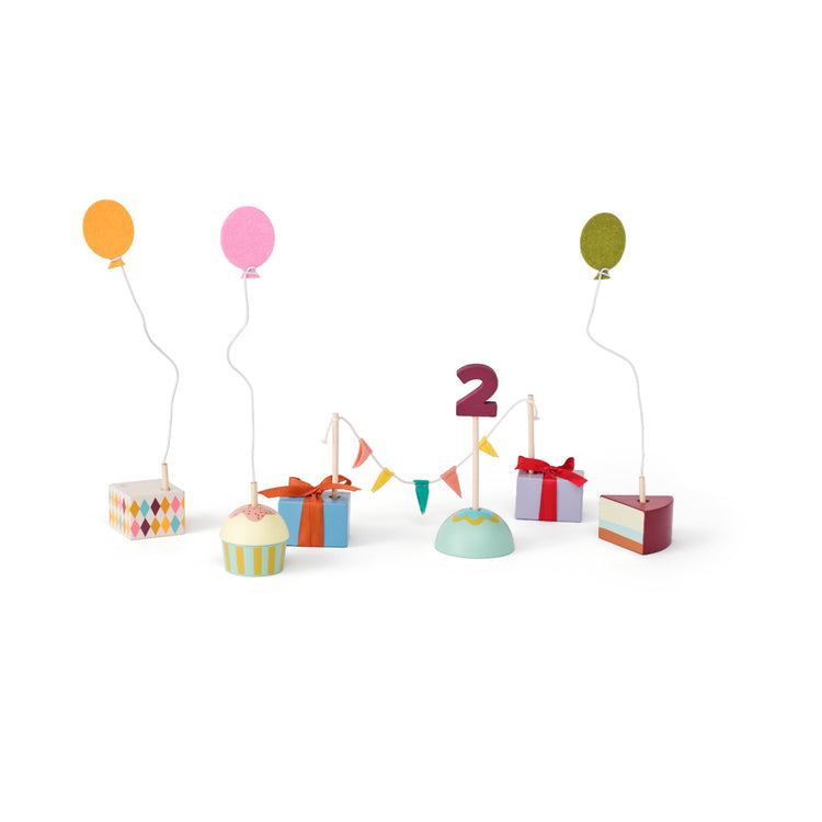 KIDS CONCEPT. Ξύλινο σετ διακόσμησης γενεθλίων KID'S HUB