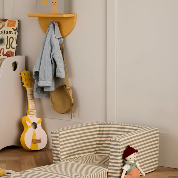 KIDS CONCEPT. Armchair foldable stripe KID'S BASE