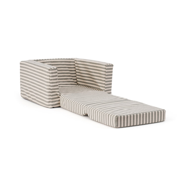 KIDS CONCEPT. Armchair foldable stripe KID'S BASE