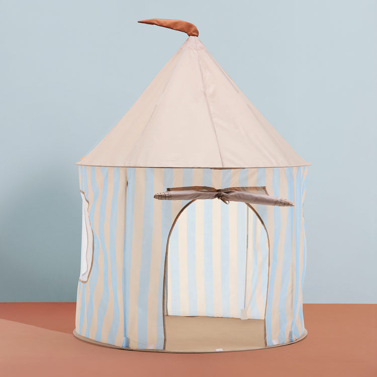 KIDS CONCEPT. Σκηνή παιχνιδιού (γαλάζιο ριγέ)