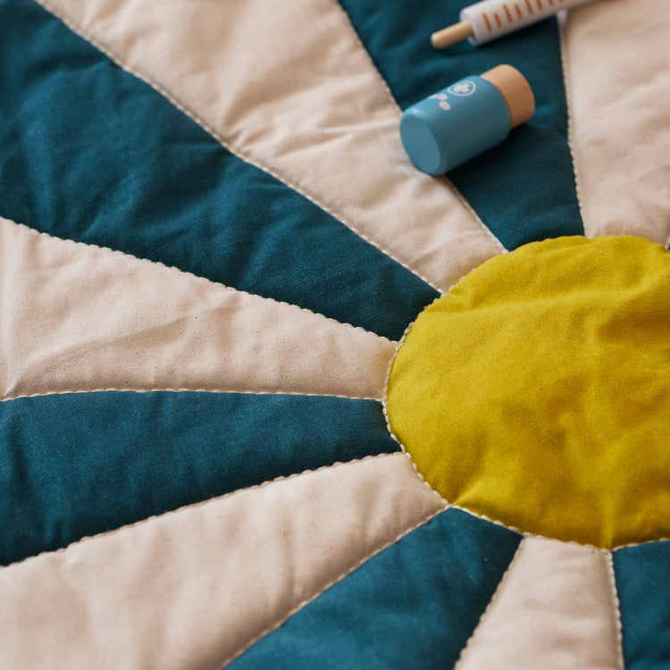 KIDS CONCEPT. Play mat circus teal