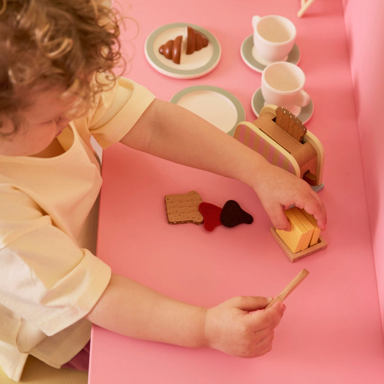 KIDS CONCEPT. Ξύλινο σετ πρωινού