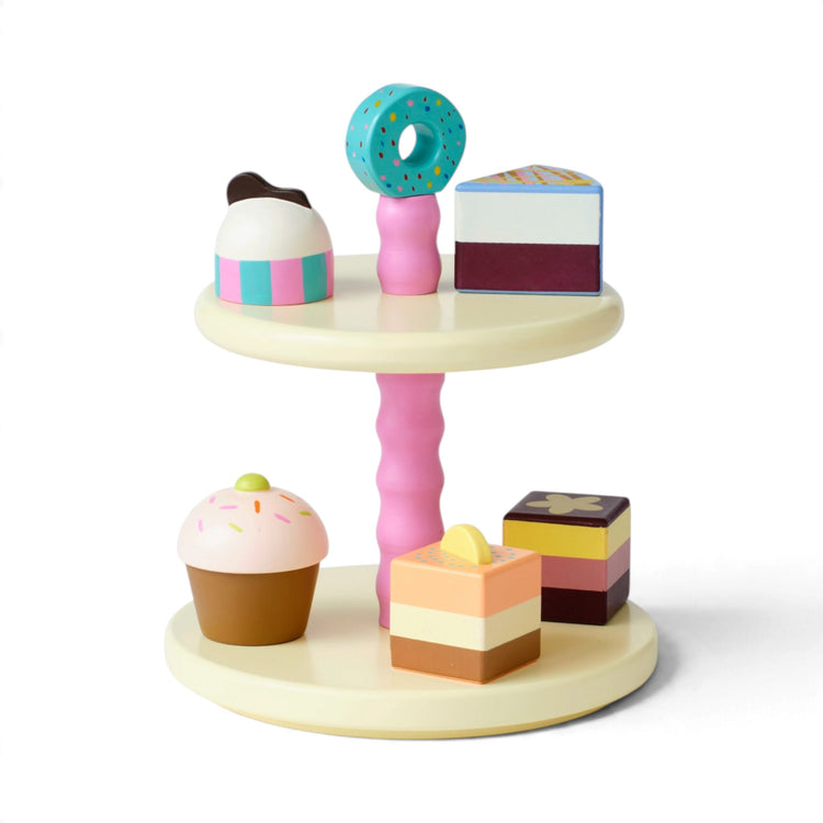 KIDS CONCEPT. Cake stand and cakes