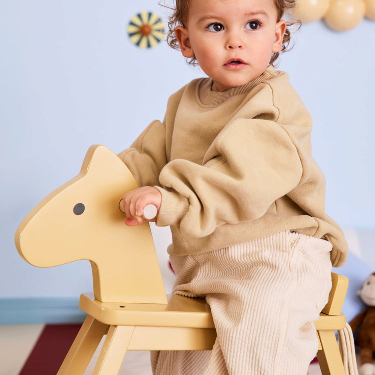 KIDS CONCEPT. Rocking horse (honey yellow)