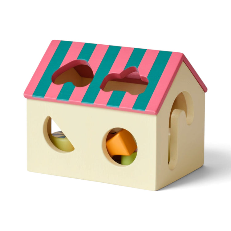 KIDS CONCEPT. Sorter box house Swedish Candy