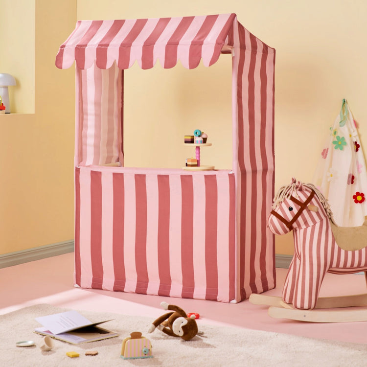 KIDS CONCEPT. Υφασμάτινος πάγκος αγοράς (ροζ)