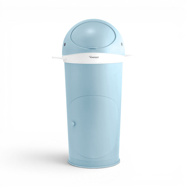 KINDSGUT. Diaper Bin Whale Light Blue