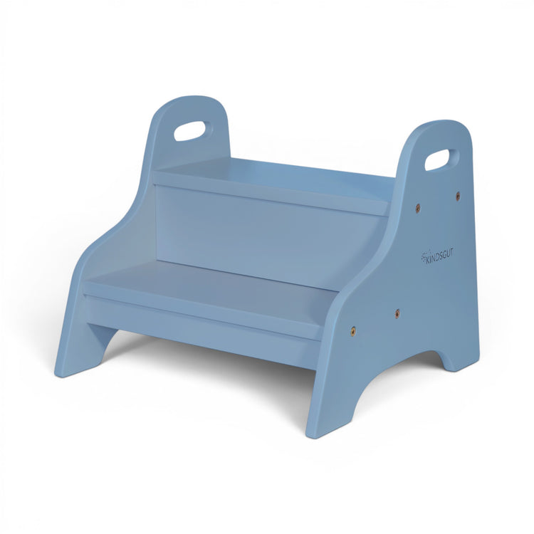 KINDSGUT. Wodden step stool for kids Pigeon Blue