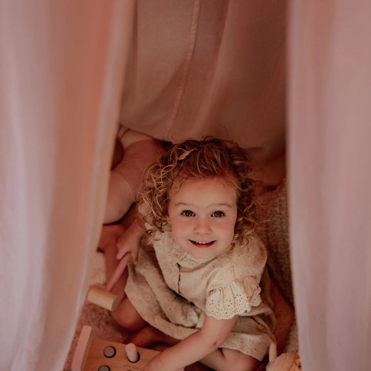 LITTLE DUTCH. Canopy muslin Pure Blossom 250x50