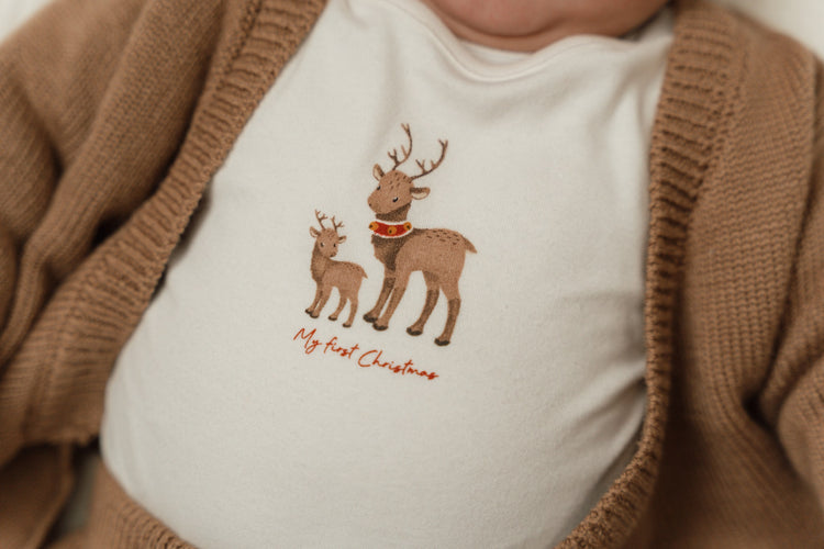 LITTLE DUTCH. Μπλουζάκι μακρυμάνικο Merry Christmas