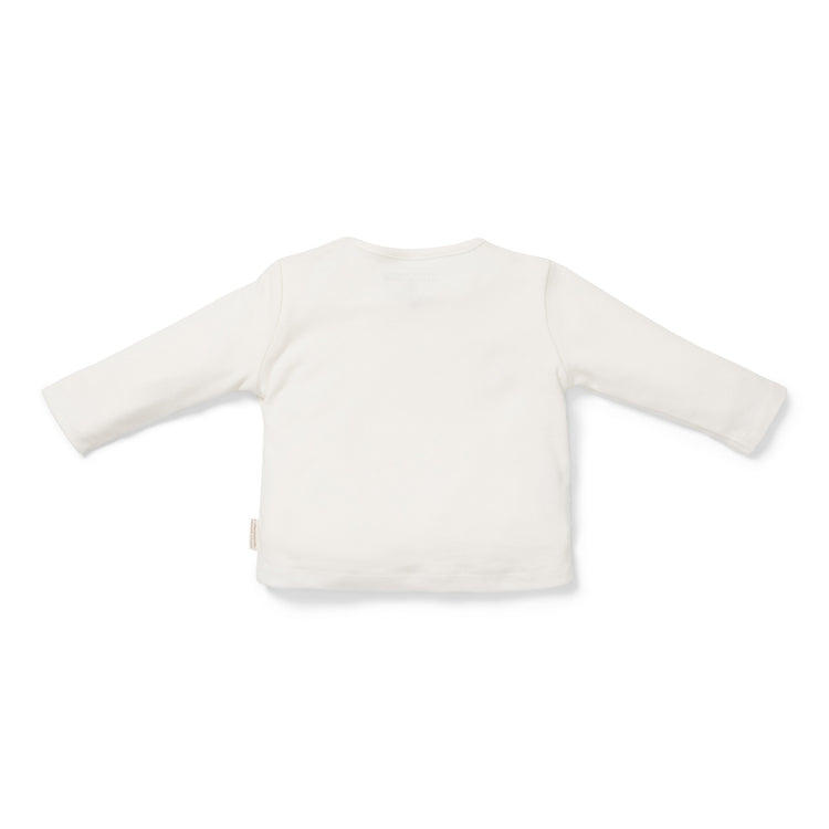 LITTLE DUTCH. Μπλουζάκι μακρυμάνικο Baby Bunny White