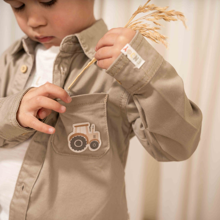 LITTLE DUTCH. Overshirt Beige