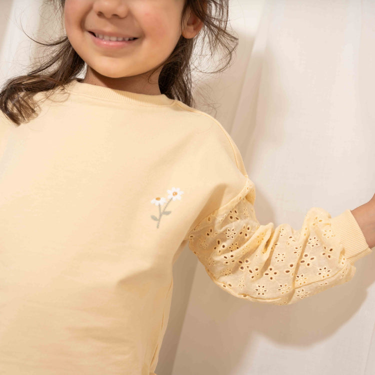 LITTLE DUTCH. Sweater Honey Yellow