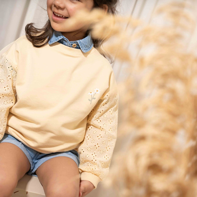LITTLE DUTCH. Sweater Honey Yellow