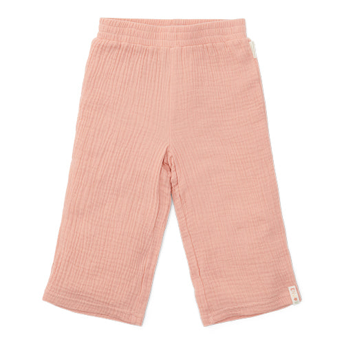 LITTLE DUTCH. Παντελονάκι από μουσελίνα Flower Pink