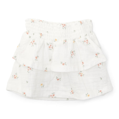 LITTLE DUTCH. Muslin skirt White Meadows