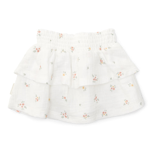 LITTLE DUTCH. Muslin skirt White Meadows