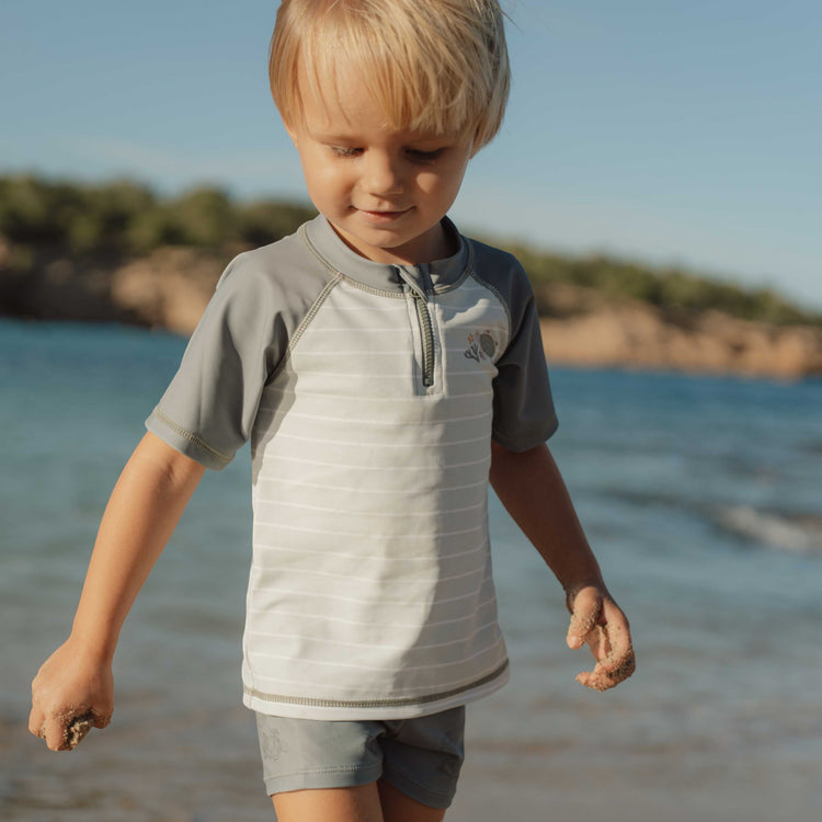 LITTLE DUTCH. Μπλουζάκι κοντομάνικο με προστασία UV Fresh Greens