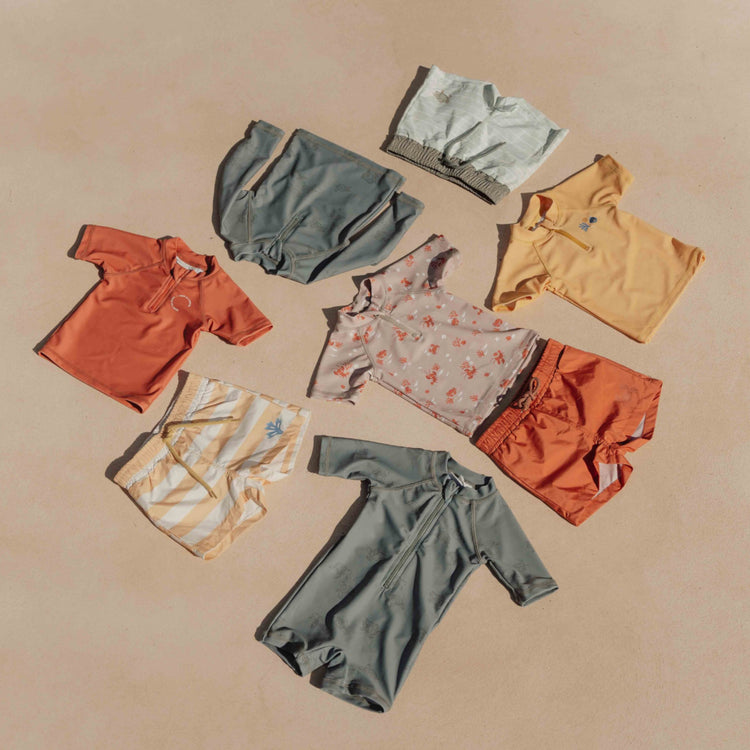 LITTLE DUTCH. Παιδικό μαγιό για αγόρια Coral