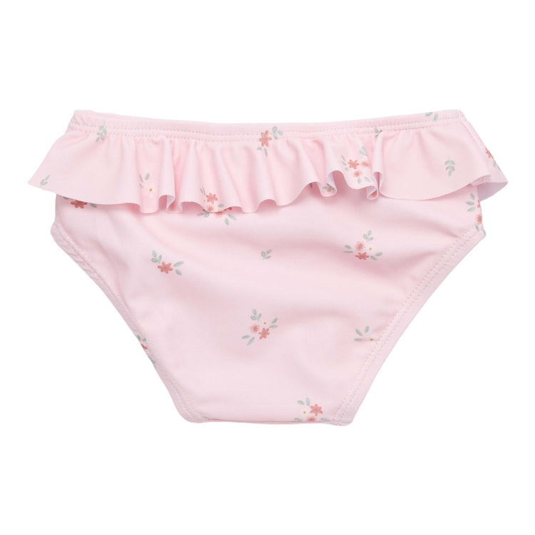 LITTLE DUTCH. Flounce swim pant Rosy Meadows