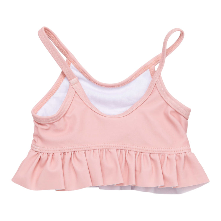 LITTLE DUTCH. Παιδικό σετ μπικίνι με βολάν Starfish Pink