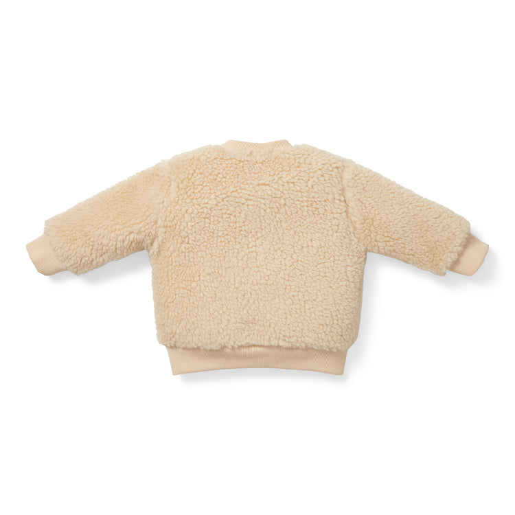 LITTLE DUTCH. Teddy sweater Sand