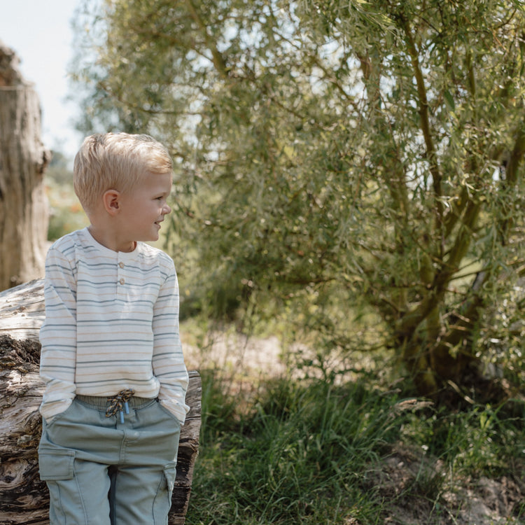 LITTLE DUTCH. T-shirt long sleeves Multi Stripe