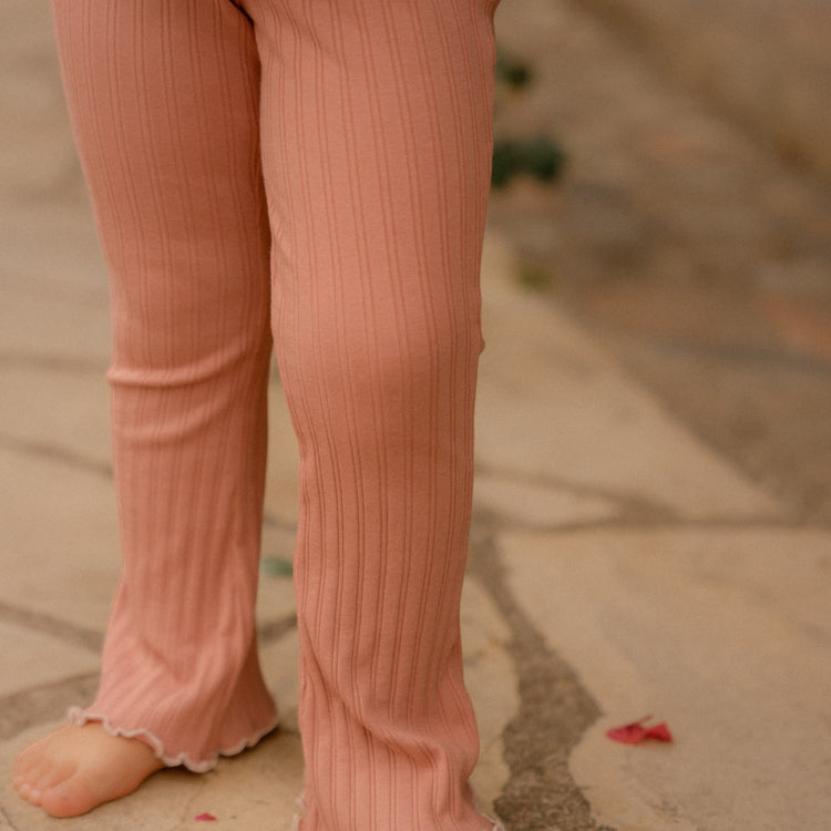 LITTLE DUTCH. Παντελονάκι καμπάνα Pink Blush