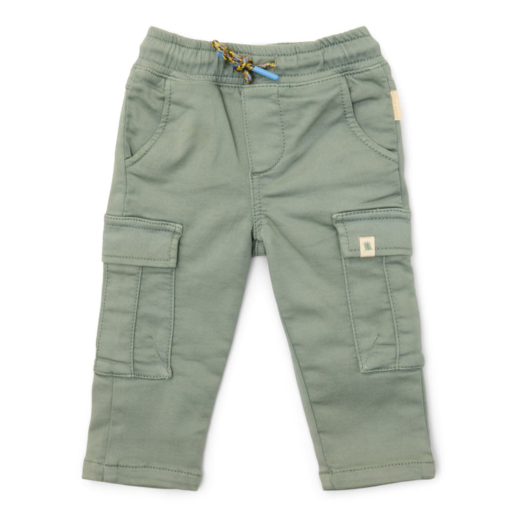 LITTLE DUTCH. Pants Forest Green