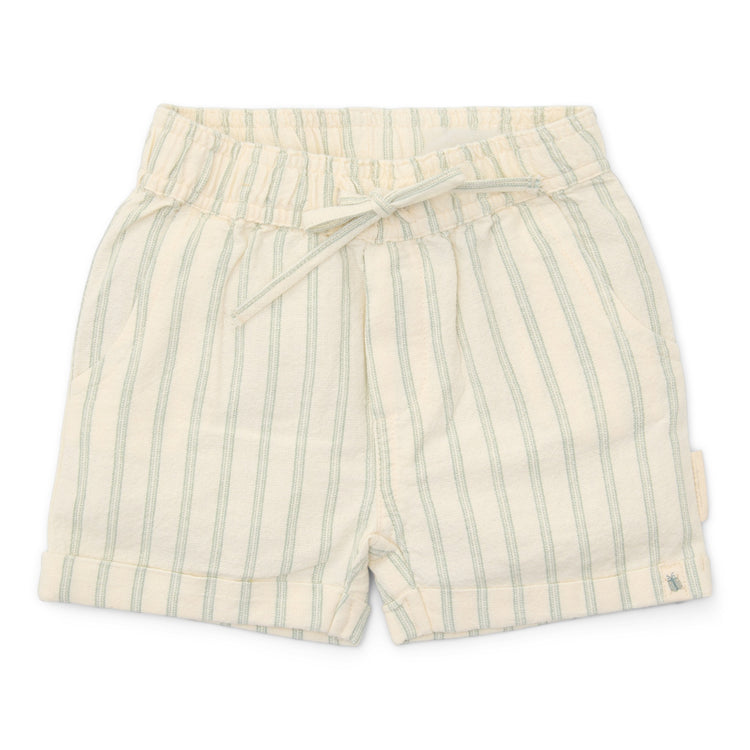LITTLE DUTCH. Παντελονάκι κοντό Forest Green Stripe