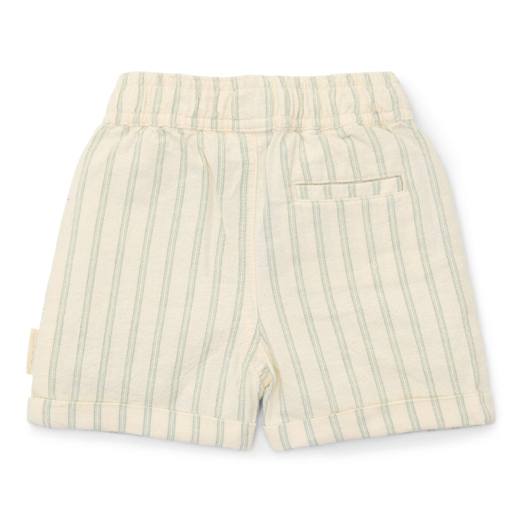 LITTLE DUTCH. Παντελονάκι κοντό Forest Green Stripe