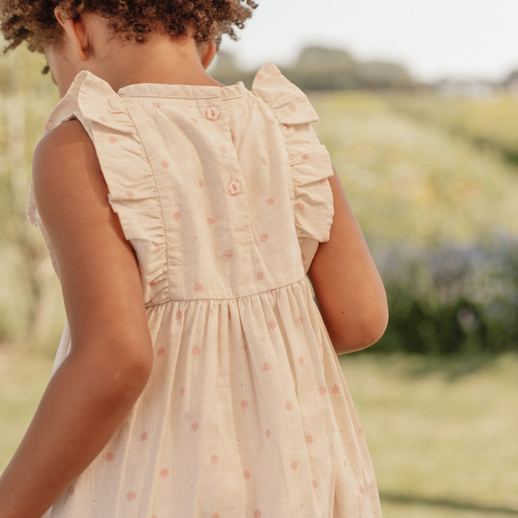 LITTLE DUTCH. Dress sleeveless Sand