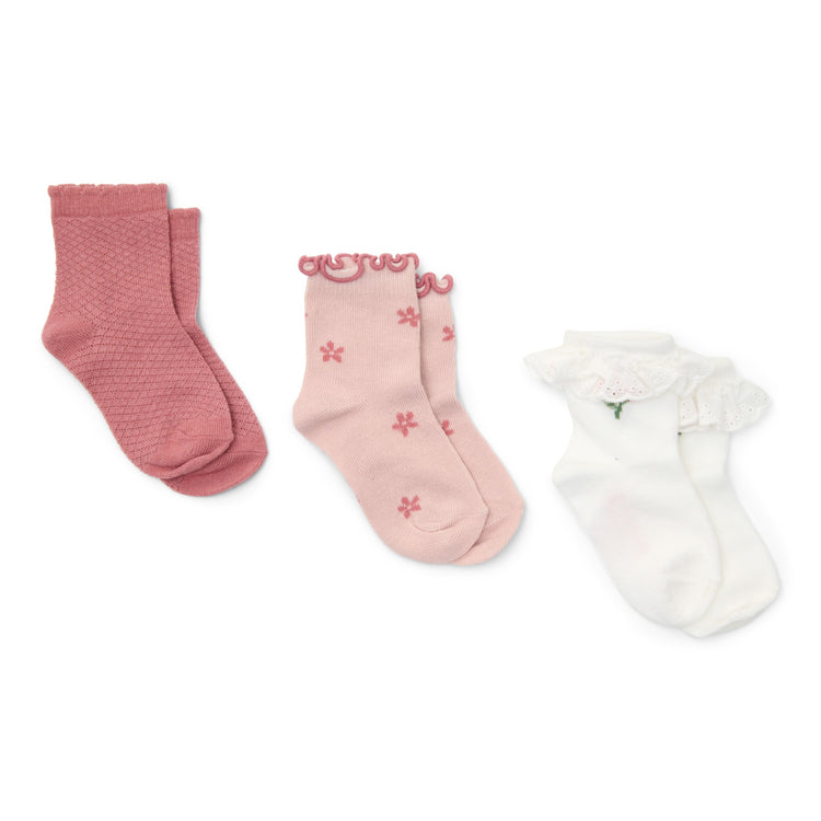 LITTLE DUTCH. Socks set of 3 Fairy Garden - 23/26 (3-4 years)