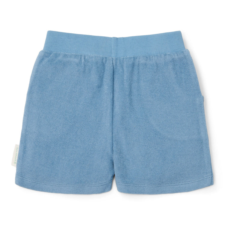 LITTLE DUTCH. Σετ μπλουζάκι και κοντό παντελονάκι Ocean Sea Life Ocean Blue