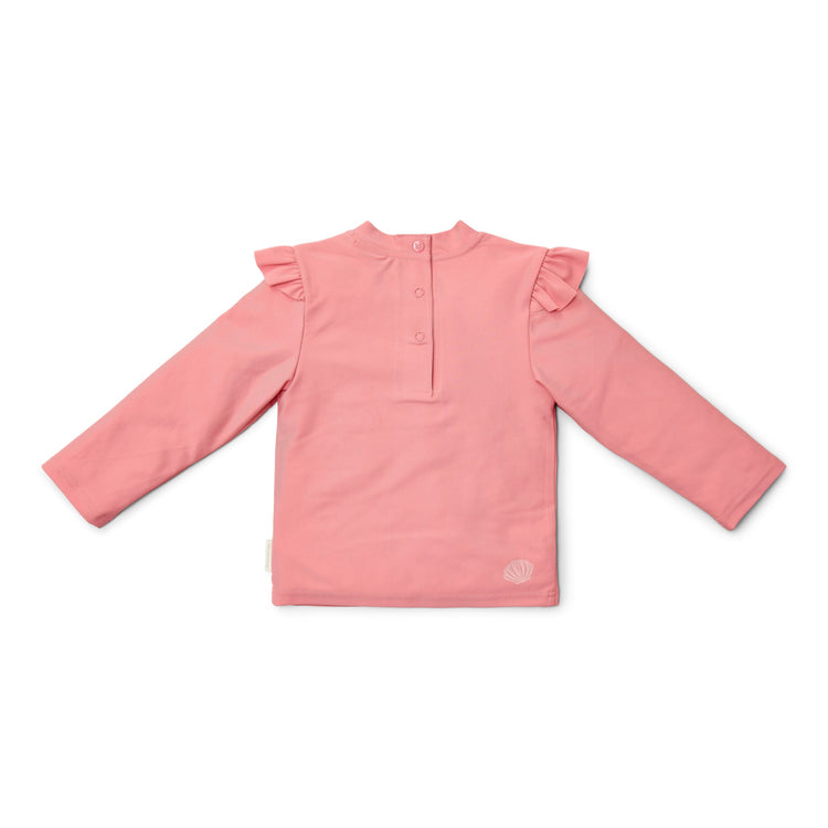 LITTLE DUTCH. Rash guard long sleeves Ocean Treasures Rouge