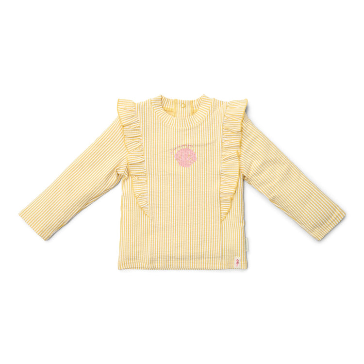 LITTLE DUTCH. Rash guard long sleeves Ocean Treasures Yellow