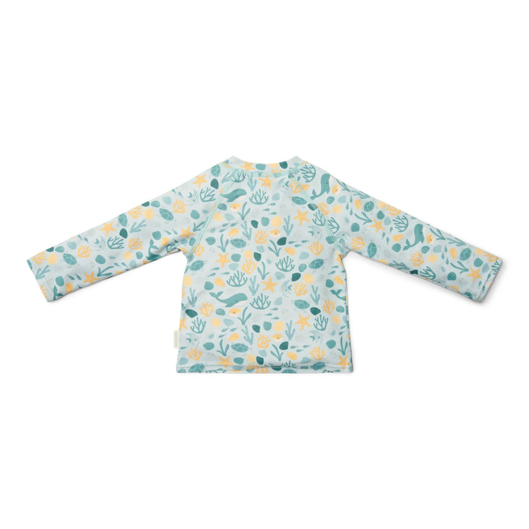 LITTLE DUTCH. Μπλουζάκι μακρυμάνικο με προστασία UV Seashells Multi-colour