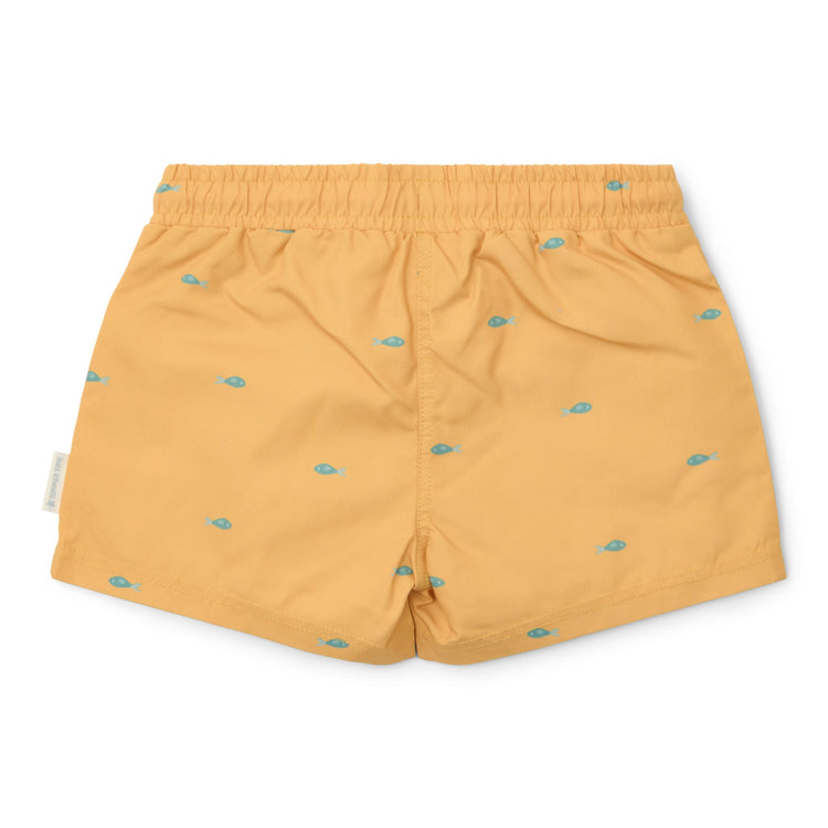 LITTLE DUTCH. Swim trunks - Seashells Sunny Yellow