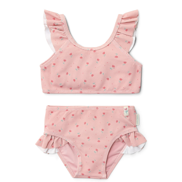 LITTLE DUTCH. Bikini Sunny Flowers Blush