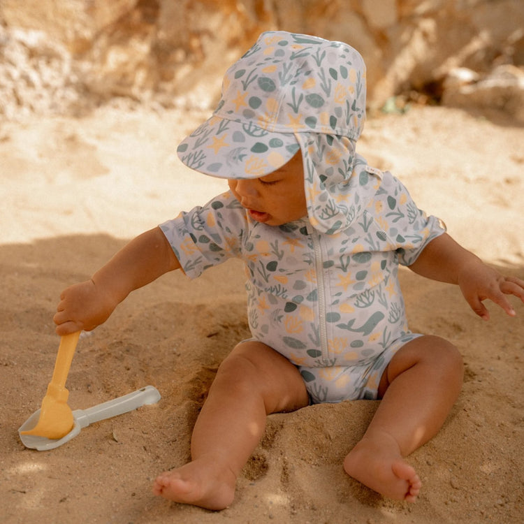 LITTLE DUTCH. Swim cap Seashells Multi-colour