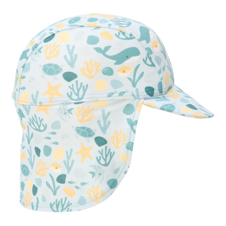 LITTLE DUTCH. Swim cap Seashells Multi-colour