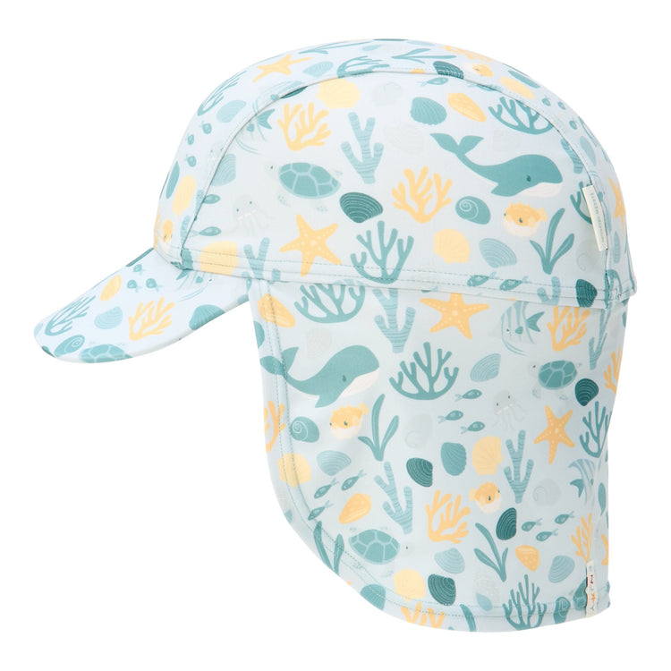 LITTLE DUTCH. Swim cap Seashells Multi-colour