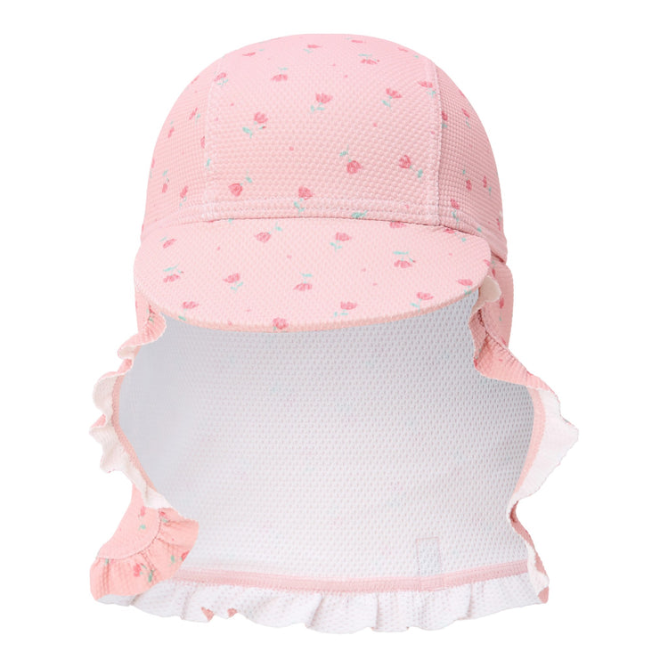 LITTLE DUTCH. Παιδικό καπέλο ήλιου Sunny Flowers Blush