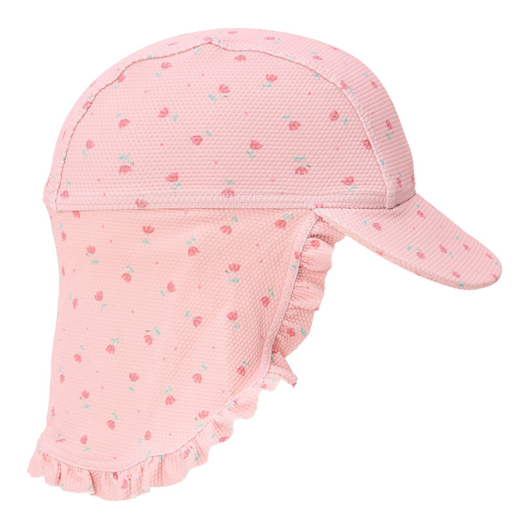 LITTLE DUTCH. Παιδικό καπέλο ήλιου Sunny Flowers Blush
